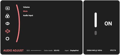 Display the OSD Menu