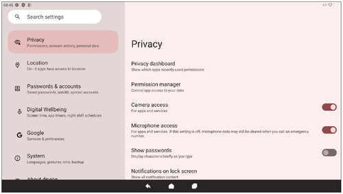 Privacy