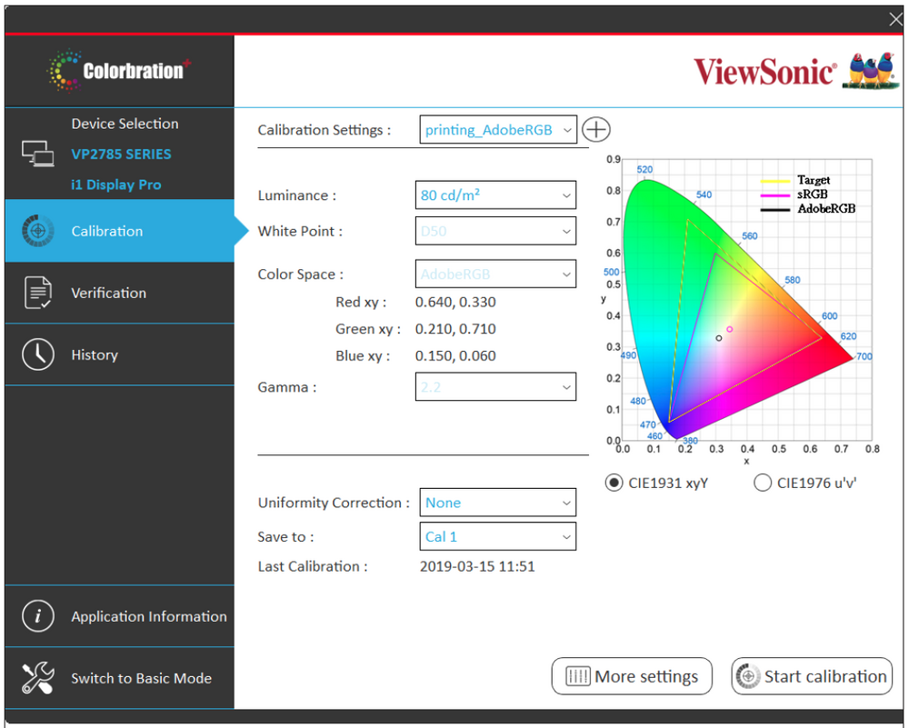 Colorbration+ - ViewSonic Monitor Software