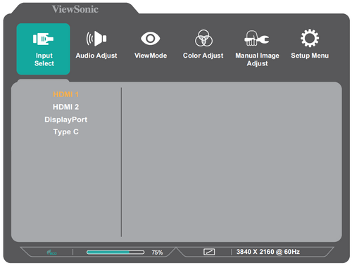 On-Screen Display (OSD) Menu