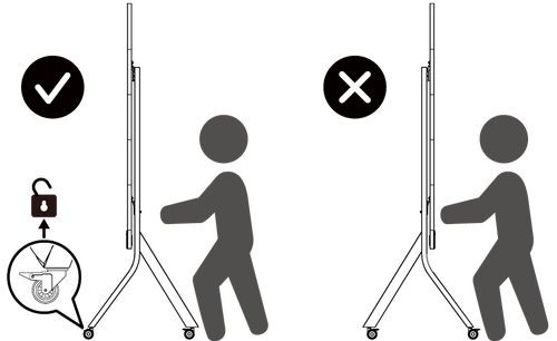 Push from behind
