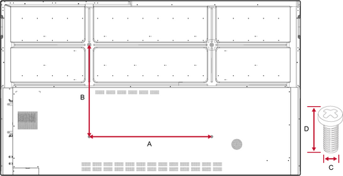 Wall Mount Kit Specifications
