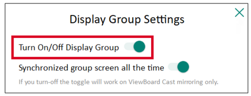 vCast Pro Display Group