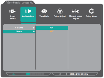 Display the OSD Menu