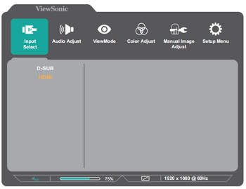 Display the OSD Menu