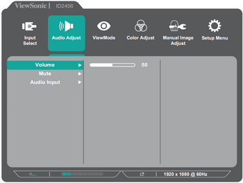 Display the OSD Menu