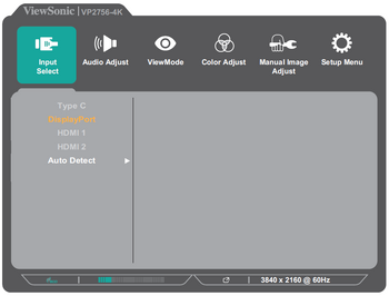 Display the OSD Menu