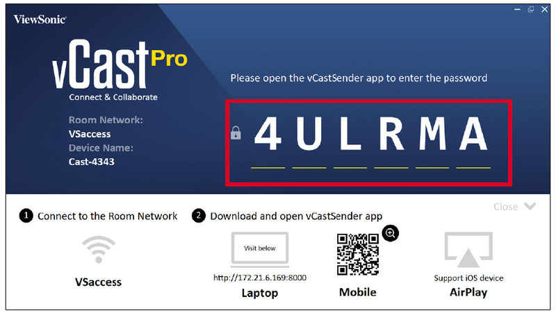 VCast Pro Casting to vCast Pro from a Client Device - ViewSonic ...