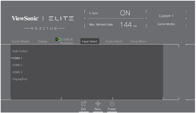 Display the OSD Menu