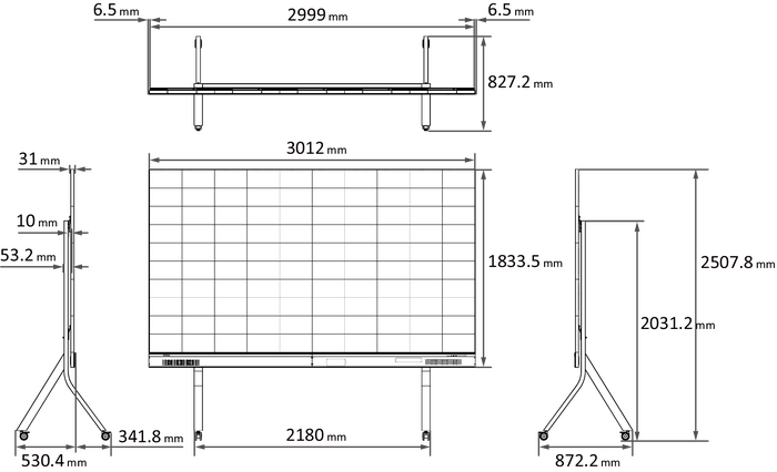 Trolly Dimensions