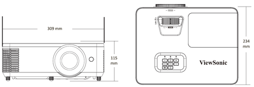 Projector Dimensions
