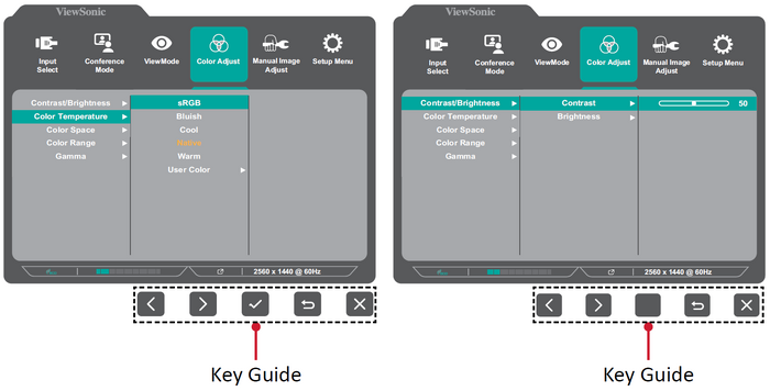 On-Screen Display (OSD) Menu