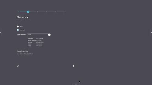 Network setting