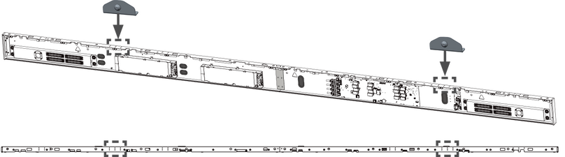 Installing the Lower SCB Mount Brackets