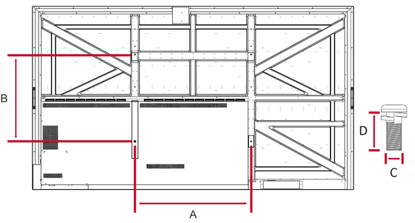 Wall Mount Kit Specifications