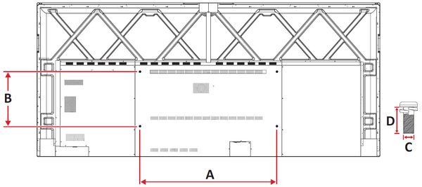 Wall Mount Kit Specifications