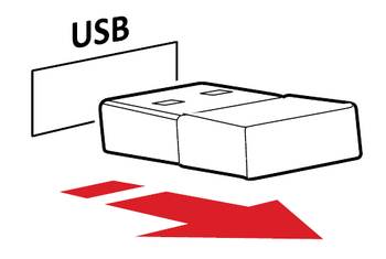 Remove the USB Receiver