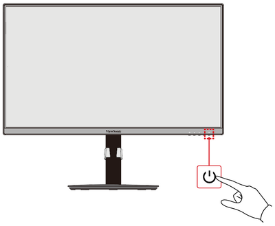 Turning the Monitor On/Off