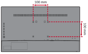 VESA mounting points
