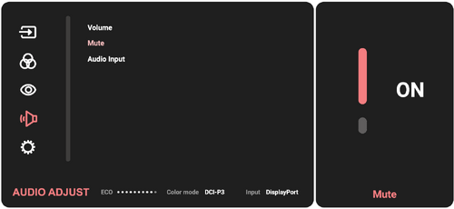 Display the OSD Menu
