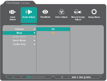 Display the OSD Menu