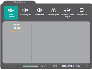 Display the OSD Menu