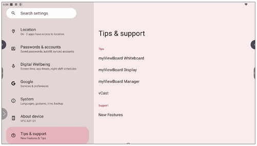 Tips & Support