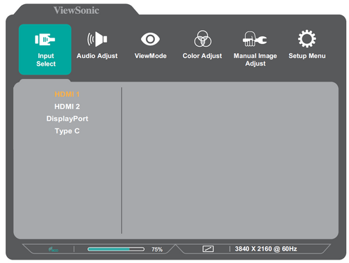 On-Screen Display (OSD) Menu