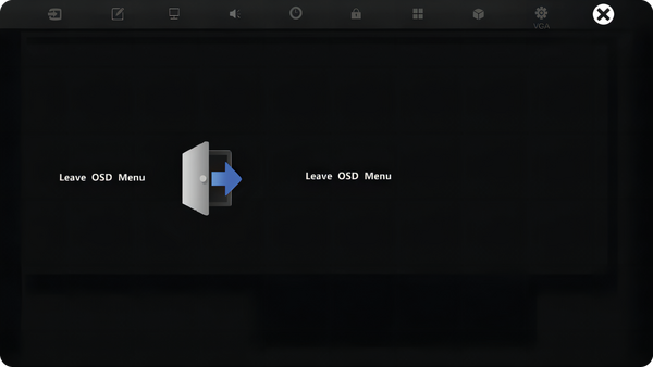 IFPG1's Leave OSD Menu Menu Items