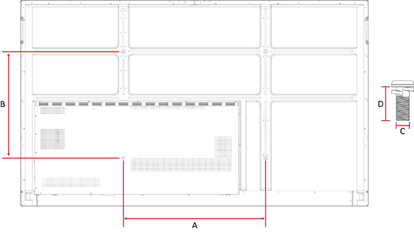 Wall Mount Kit Specifications
