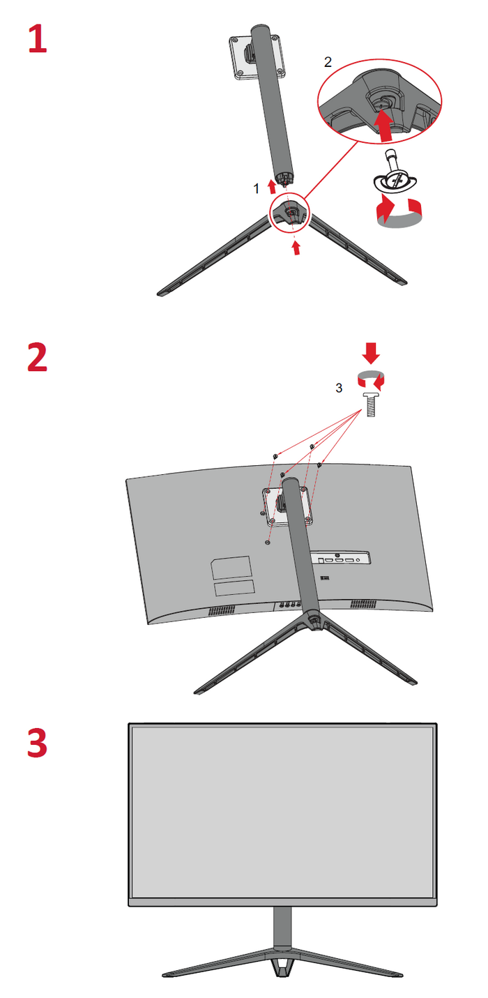 VX2718-PC-MHDJ Initial Setup - ViewSonic Monitor