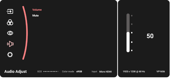 Display the OSD Menu