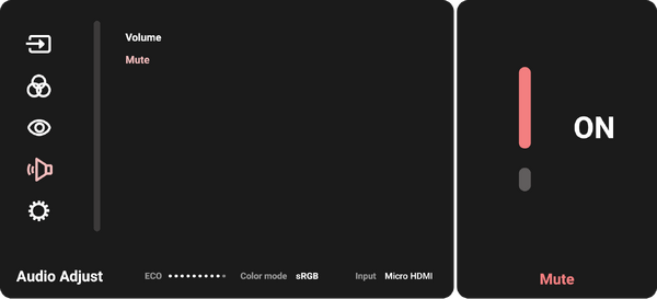 Display the OSD Menu