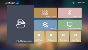 Step 1 - Select File Management