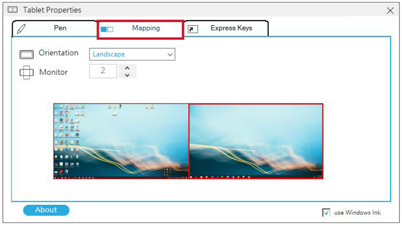 GD1330 Pen Input Area Mapping - ViewSonic Pen Display