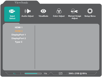 Display the OSD Menu