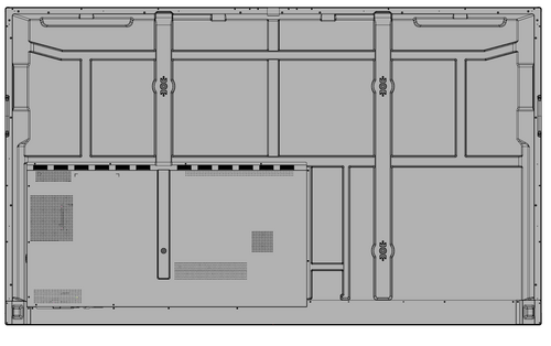 IFP8633 Rear Panel