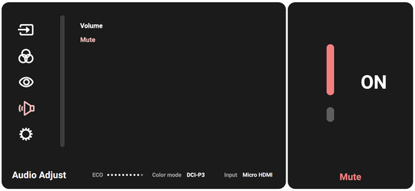 Display the OSD Menu
