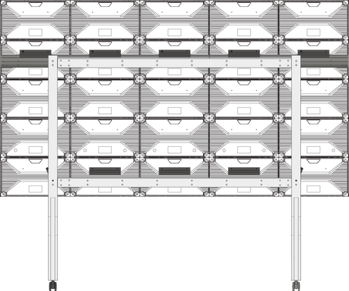 Trolley after all Cabinets