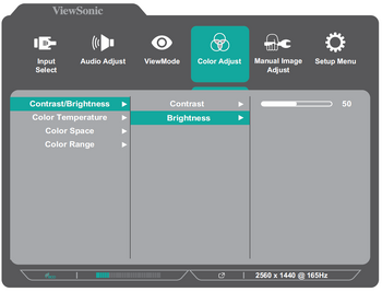 Display the OSD Menu