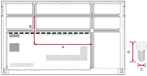 Wall Mount Kit Specifications