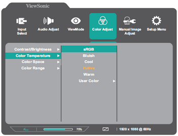 Display the OSD Menu