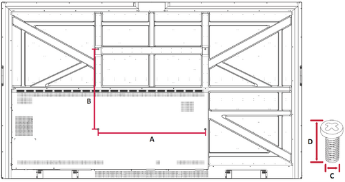 Wall Mount Kit Specifications