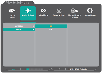 Display the OSD Menu