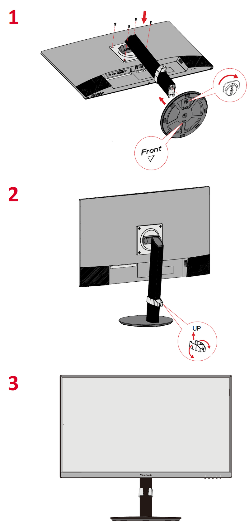 VG2408A Initial Setup - ViewSonic Monitor